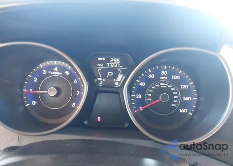 2013 Hyundai Elantra Limited from USA, damaged, VIN 5NPDH4AE7DH252543